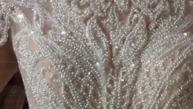 Wedding dress with jewels and pearls / say yes to the dress