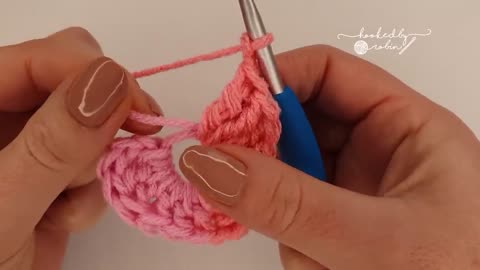 How to crochet a heart