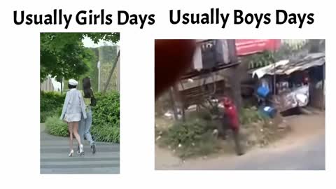 usually girls vs boys days girls with autism girls vs boys