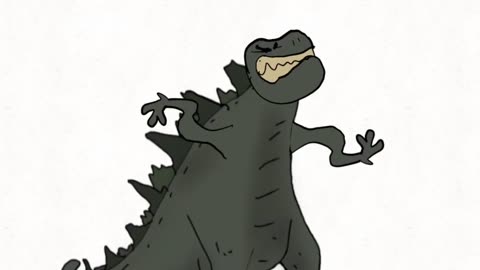 Godzilla Vs Monkey