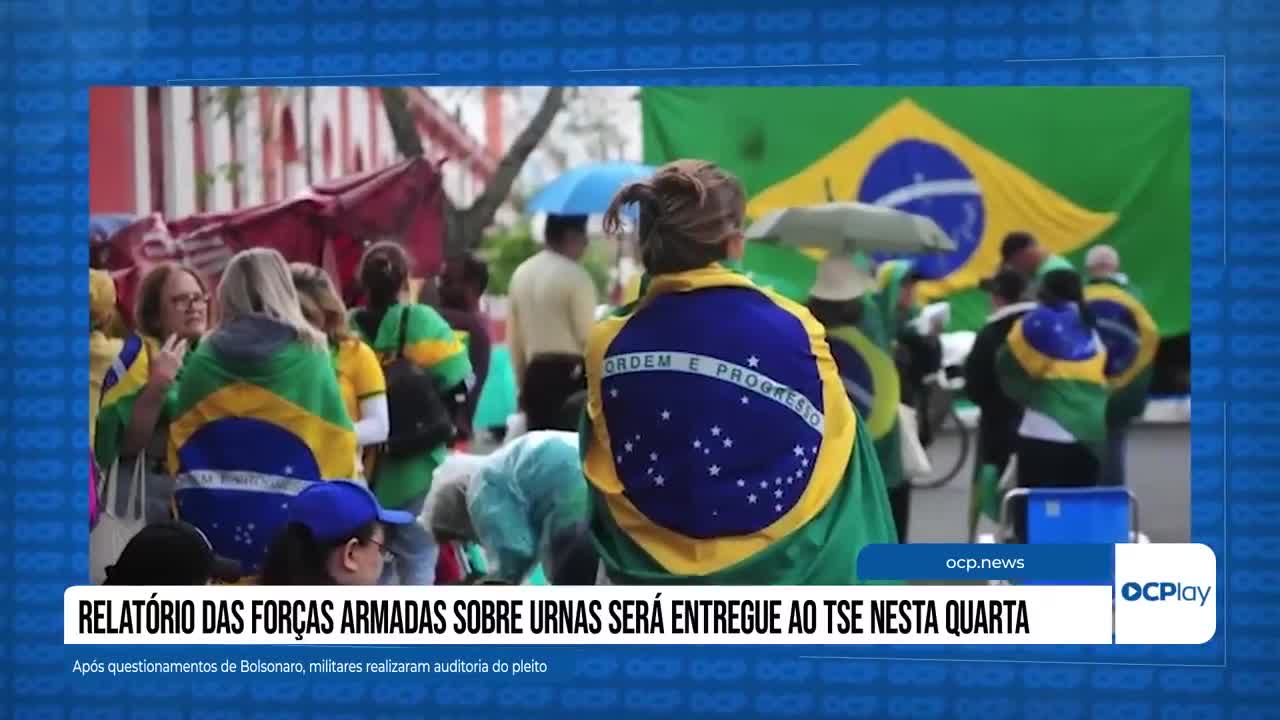 Relatório das Forças Armadas sobre urnas será entregue ao TSE nesta quarta