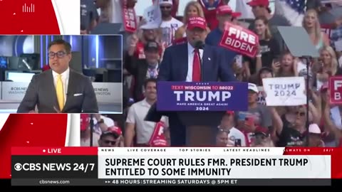 Supreme Court's presidential immunity ruling and Trump's 2024 campaign CBS News