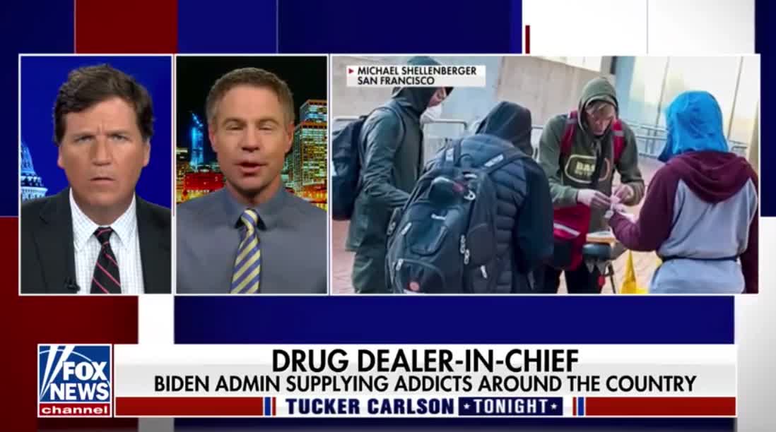 Michael Shellenberger slams the Biden admin for planning to make it even easier for Americans to do drugs