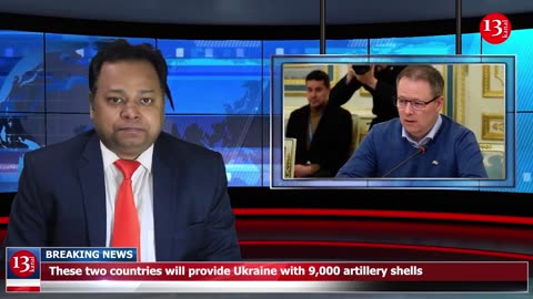 These two countries will provide Ukraine with 9,000 artillery shells(720p)