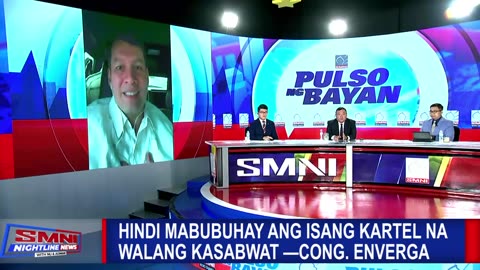 Hindi mabubuhay ang isang kartel na walang kasabwat —Cong. Enverga