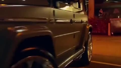 Amazing car G-Class on the street