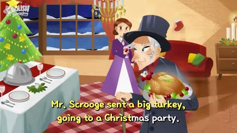 What a Good Scrooge Am I - A Christmas Carol - Fairy Tale Songs For Kids by English Singsing