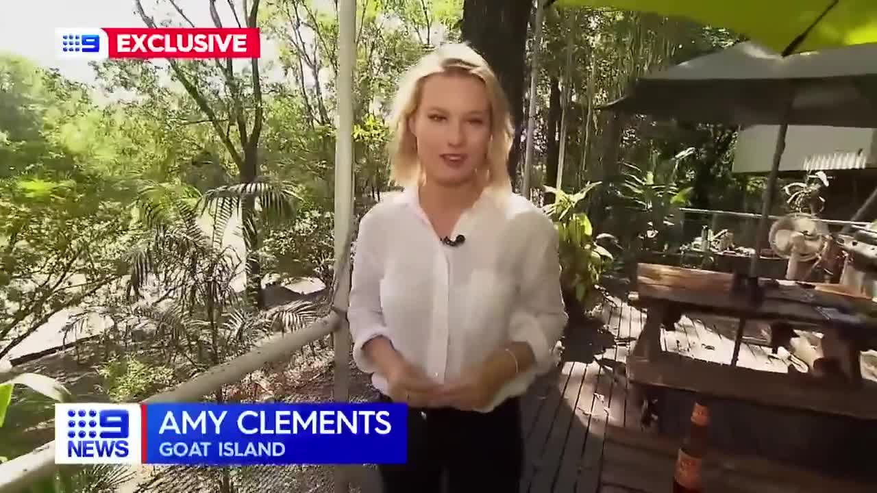Aussie pub owner fends off crocodile with a frying pan | 9 News Australia