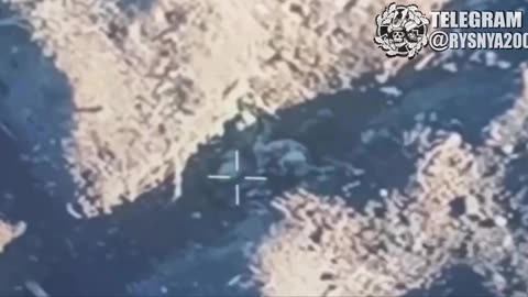 Drone Strikes on Russian Trenches