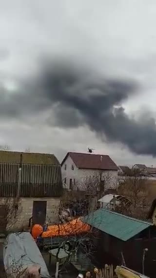 Another video from Gostomel, about 30 helicopters