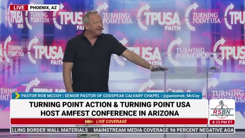 FULL SPEECH: Pastor Rob McCoy Speaks at TPUSA's America Fest Conference: Day Three - 12/21/24