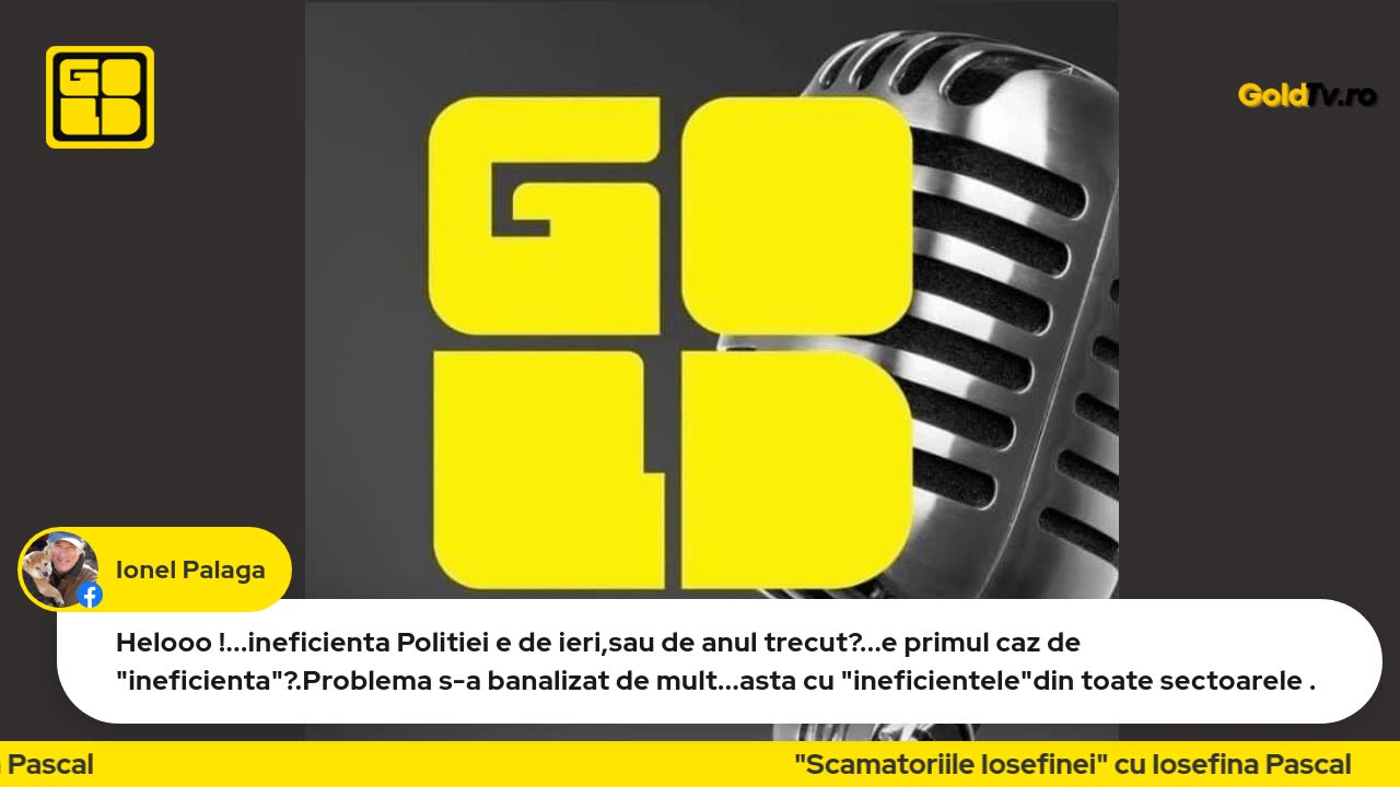 06.06.2023 - Scamatoriile Iosefinei - cu Iosefina Pascal