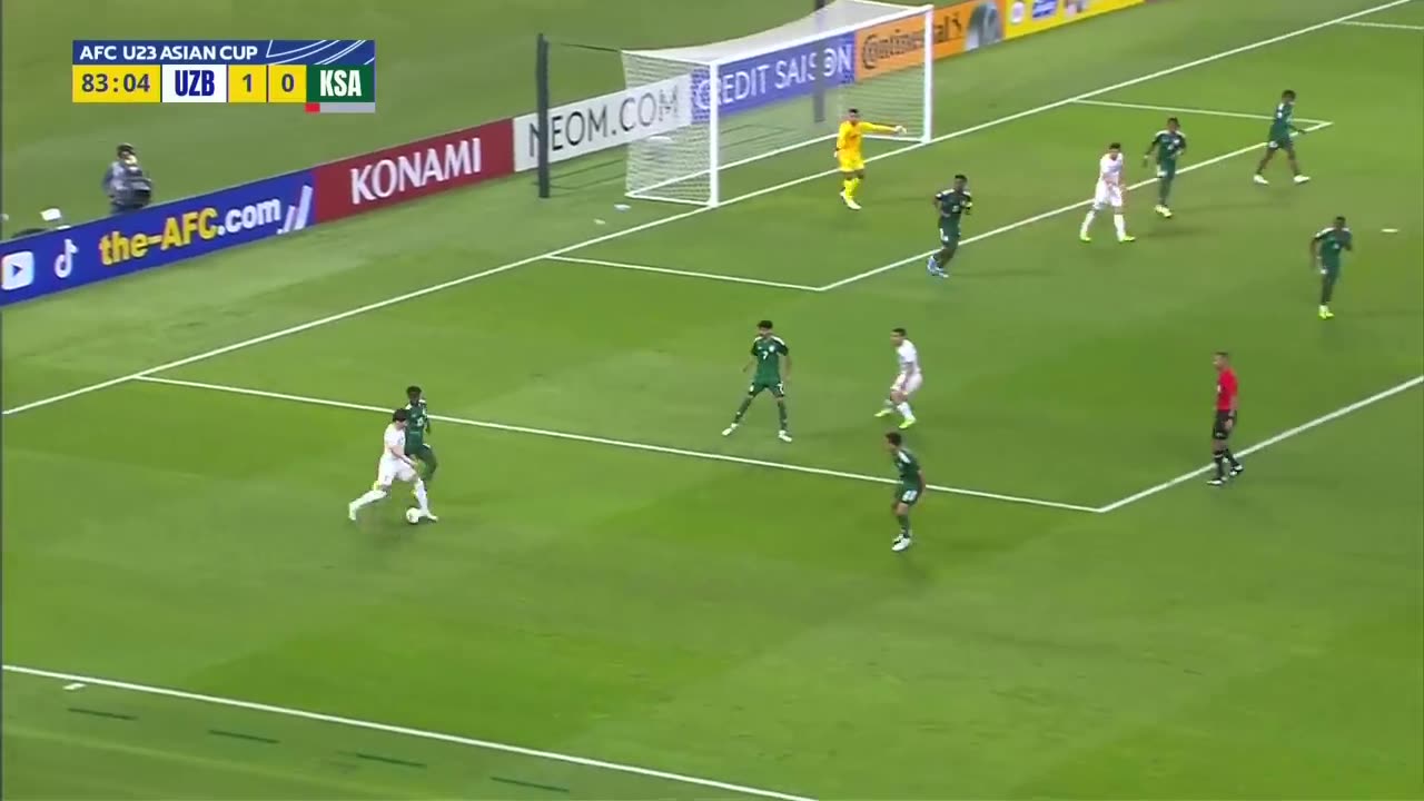 AFC23 || Q-FINAL : UZBEKISTAN VS SAUDI ARABIA || 2-0