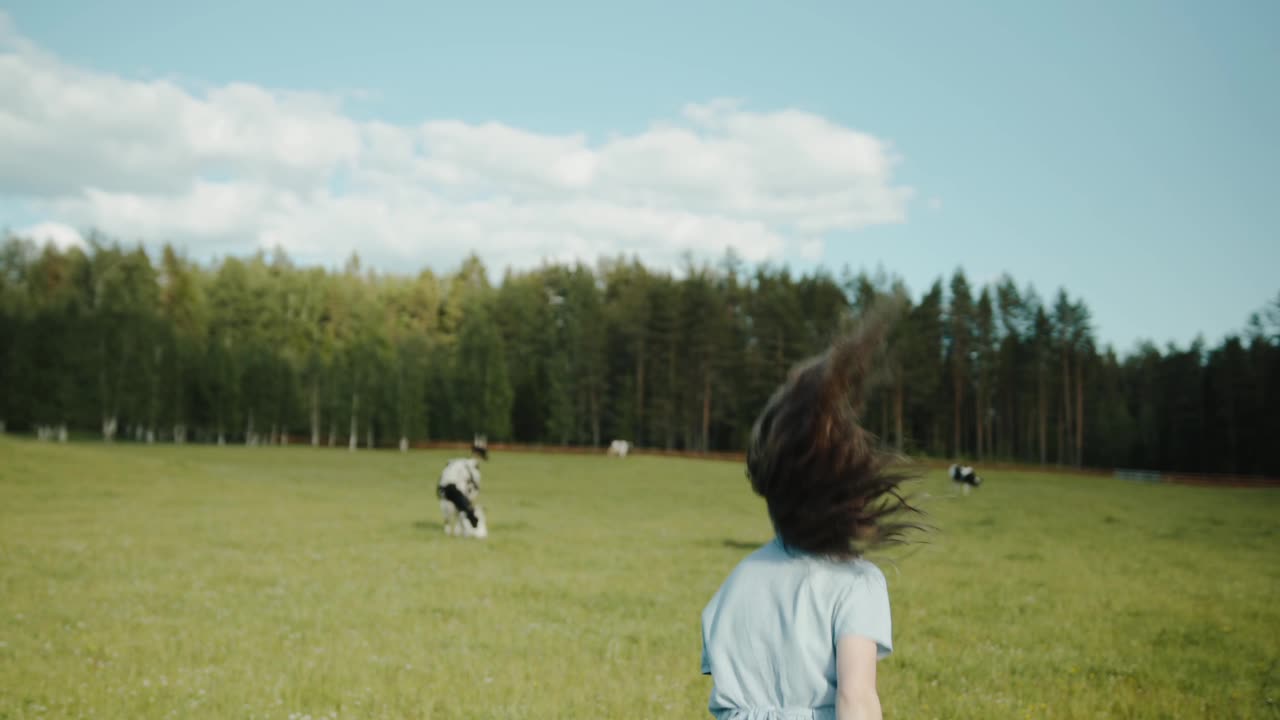 Happy Girl with nature