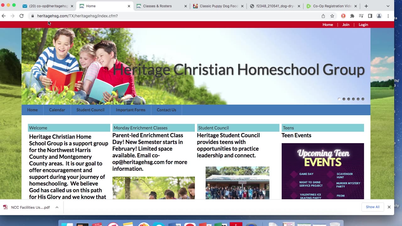 HCHS Enrichment Co-Op: How to Register for Classes