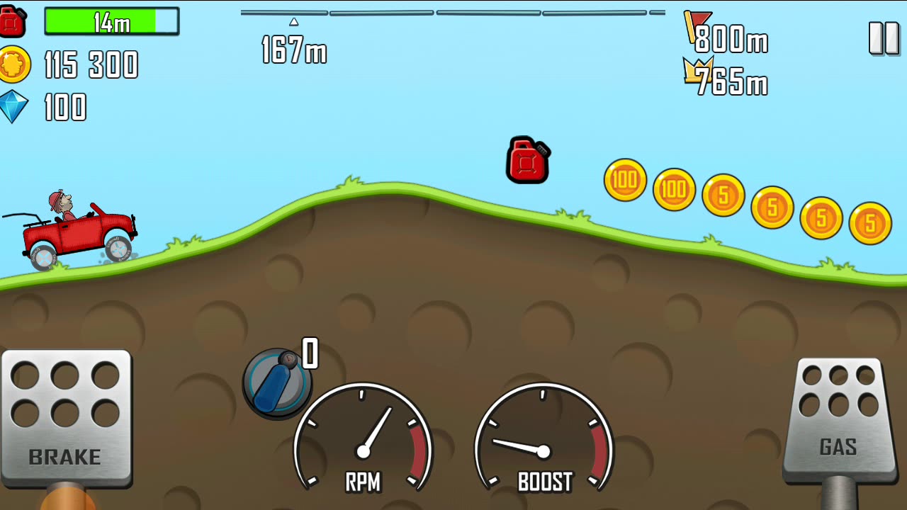 Hill climb part 1