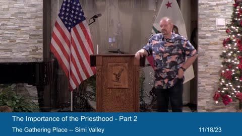 The Importance of the Priesthood - Part 2