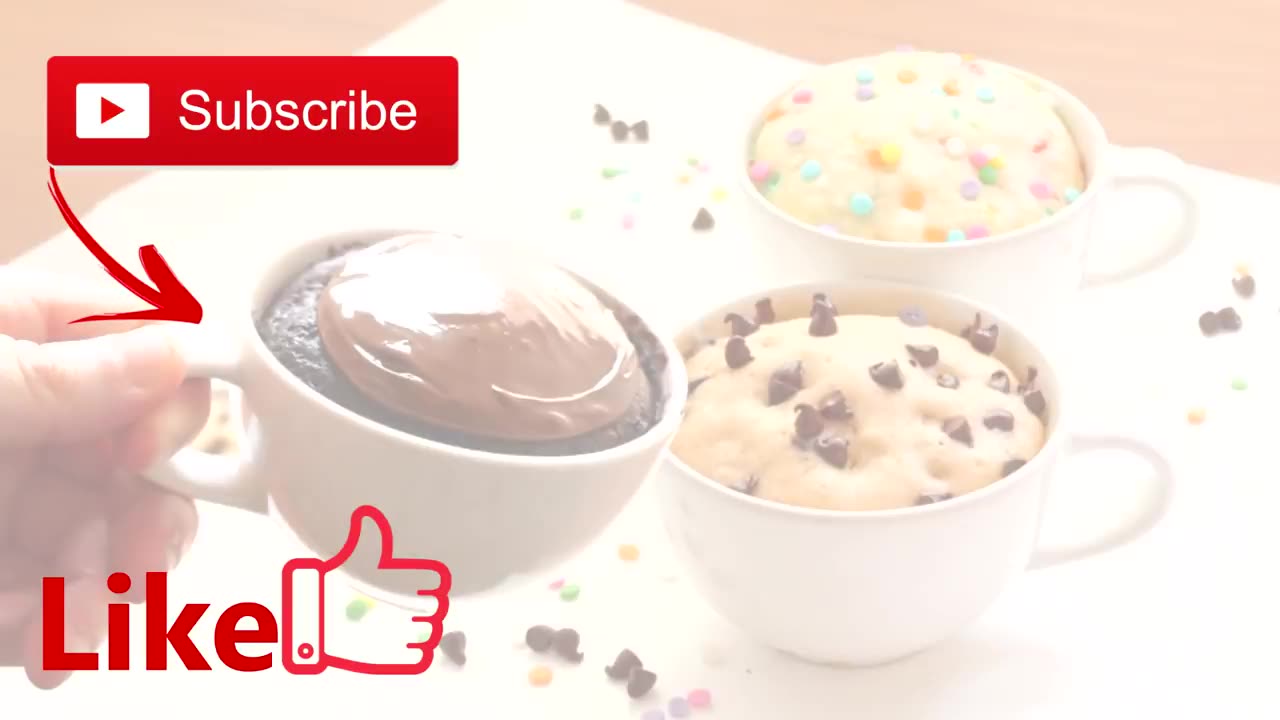 1 Minute Microwave Mug Cake Recipes | 3 Back To School Treats!