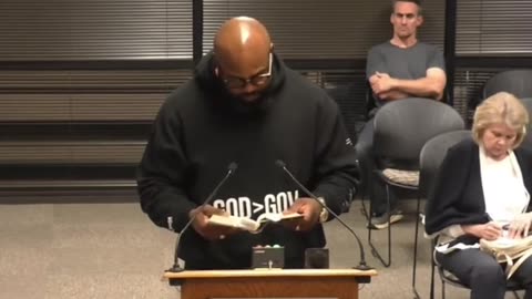 Preacher Blows Away School Board Meeting with TRUTH about school-sanctioned porn