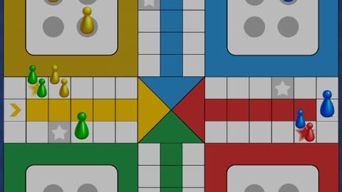 Playing in classic mode 4 player tournament in the game ludo club data (15/06/2022).