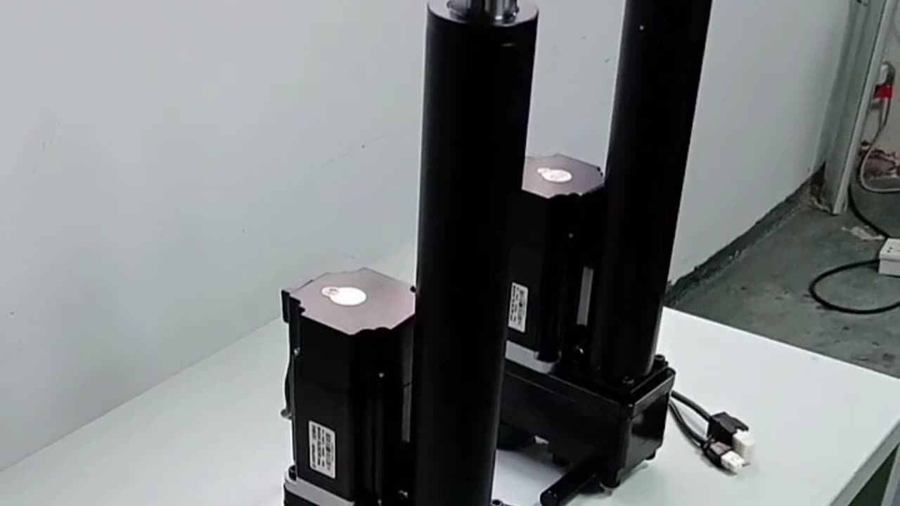 Servo motor actuator foldback version for racing simulator 2DOF