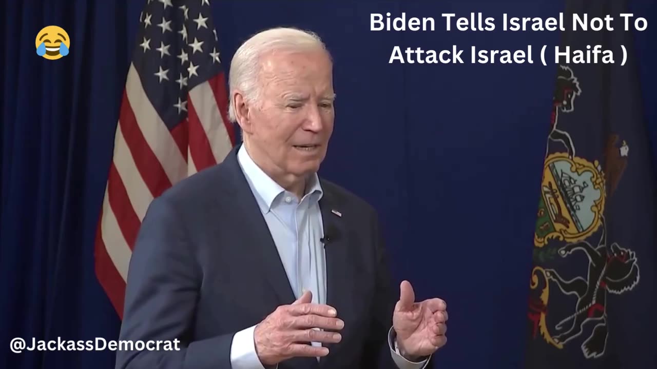 Biden Tells Israel Not To Attack Israel ( Haifa )