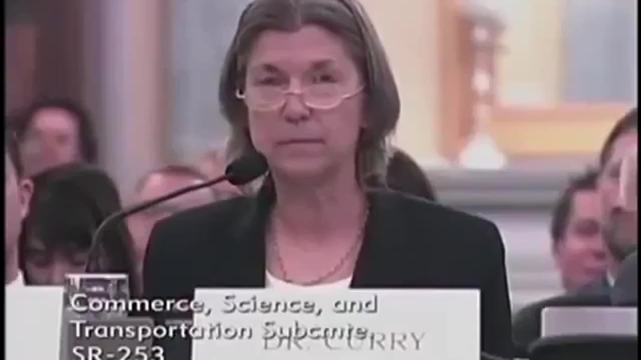 Climatologist Dr. Judith Curry testifies that the man made climate change theory is a hoax.