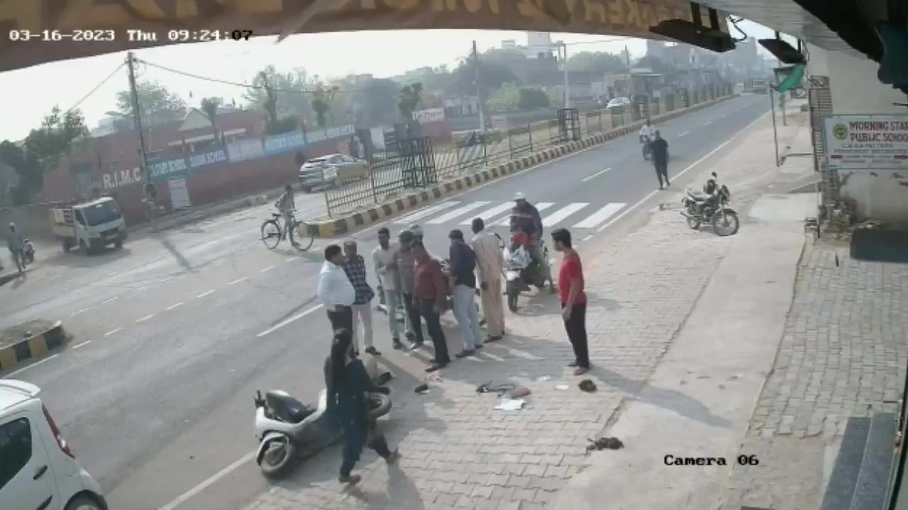 Cctv accident