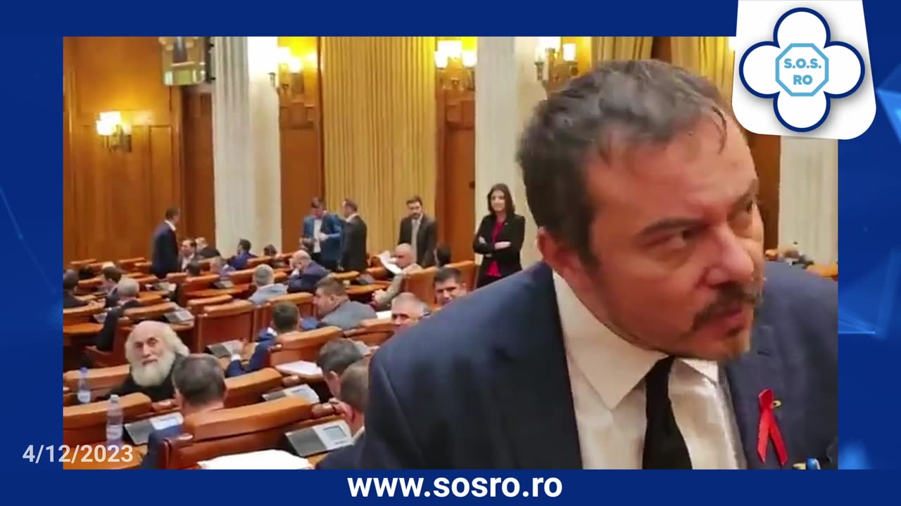 2023/12/04 Diana Iovanovici-Sosoaca - LIVE din Parlament cu Gandacul