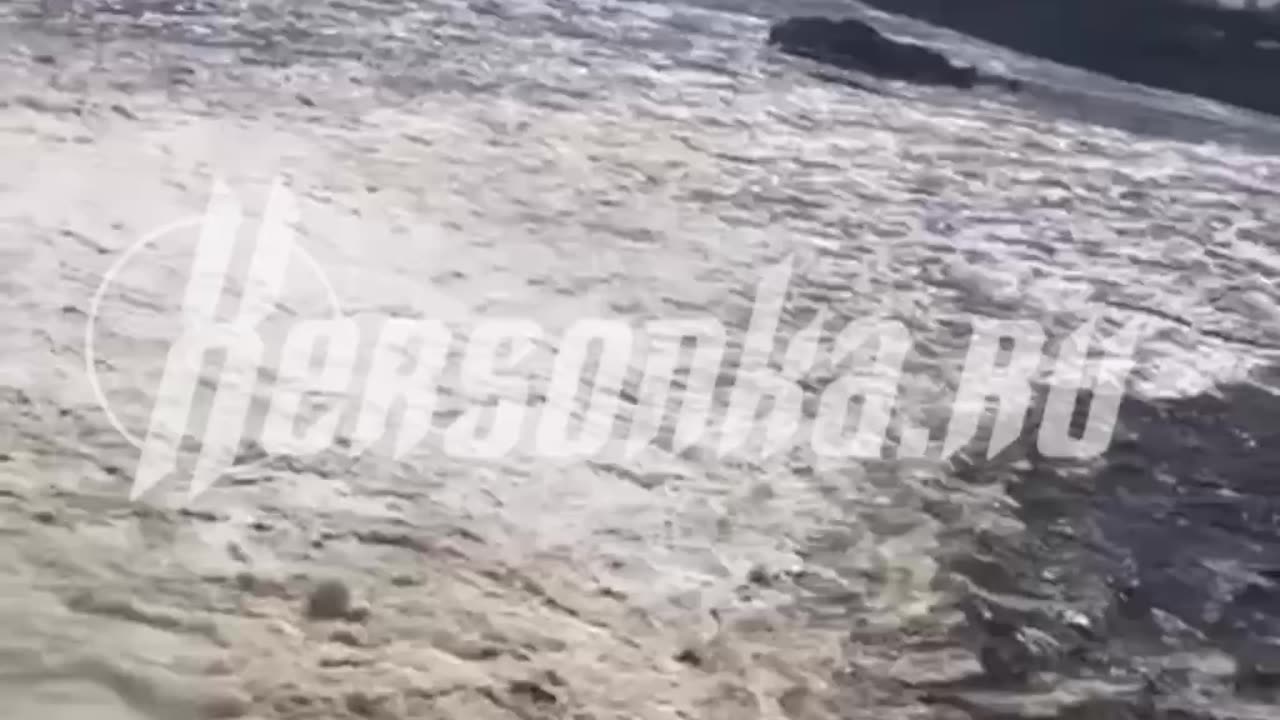 Four locks opened at Dnieper hydroelectric power station - Kiev regime purposefully drowning Kherson