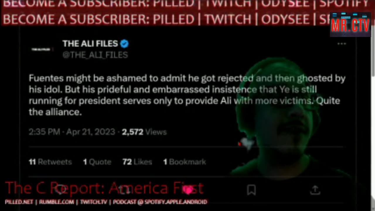 Nick Fuentes' AF = As F()CK!!!!; Ali Alexander Akbar Threatens Legal Retaliation