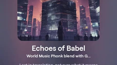 Echoes of Babel
