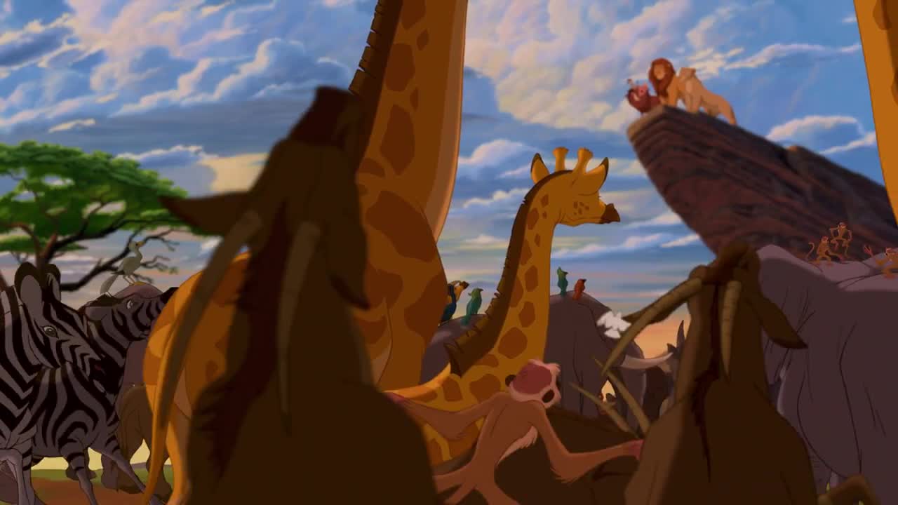 The Lion King (1994) - Ending Scene ● (12_12) [4K]