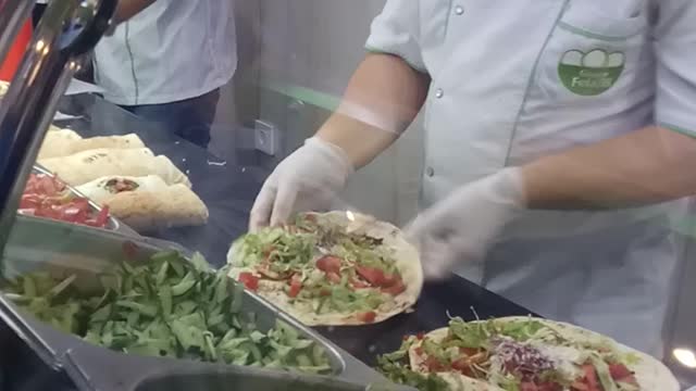 Falafel sandwich in Istanbul