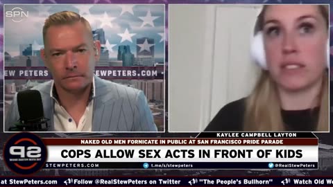 Cops Allow ORAL SEX In Front Of Kids: FORNICATION In Public At San Francisco Pride Parade