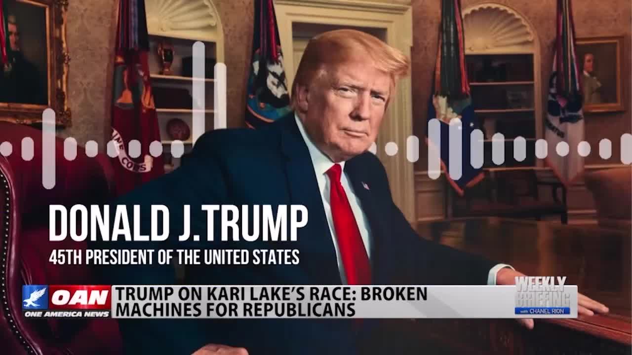 President Trump on the Kari Lake Trial