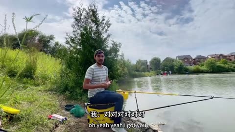 fishing in the waterfront