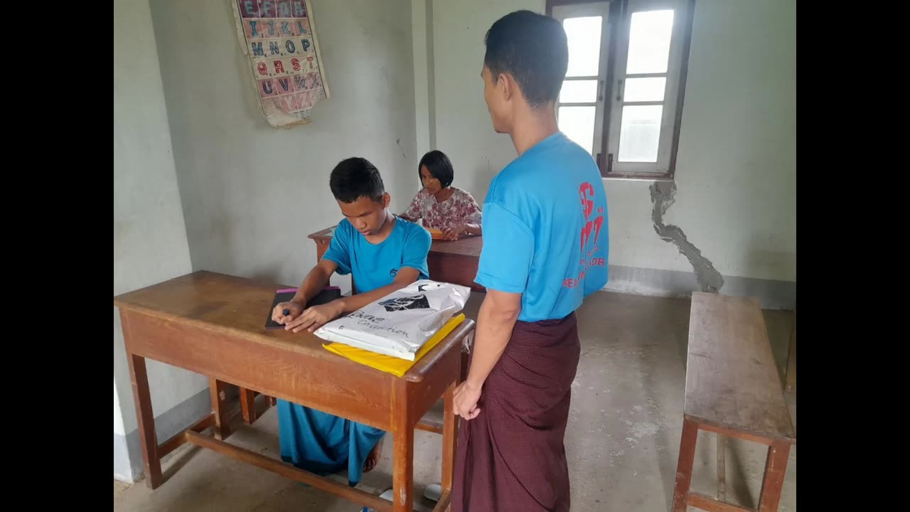 A Glimpse into the Lives of Lovely Children from Shae Saung School for the Blind, Meiktila, Myanmar