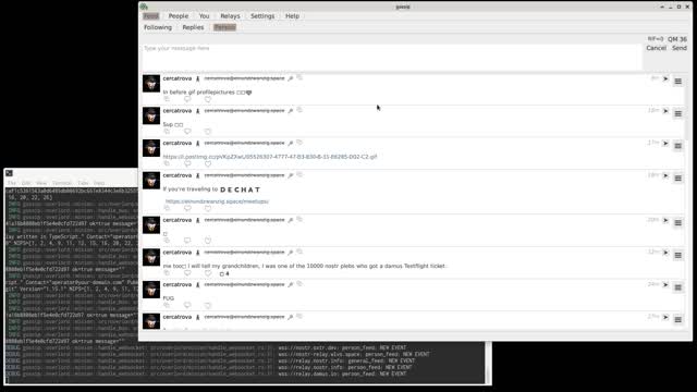 The Gossip nostr client