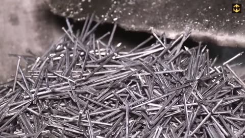 How Iron Nails are made in Fectory Process