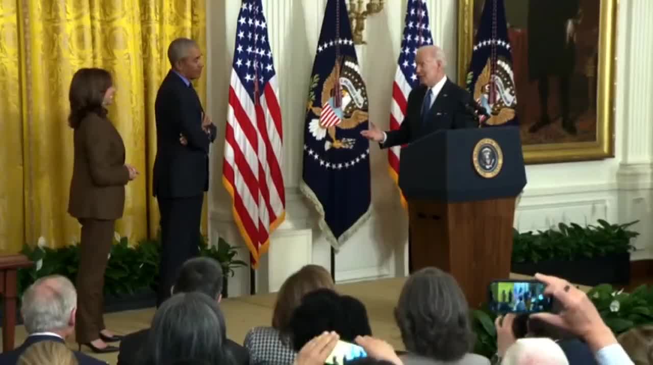 "My name is Joe Biden, I'm Barack Obama's Vice President"
