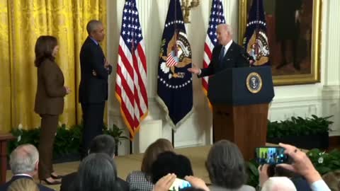 "My name is Joe Biden, I'm Barack Obama's Vice President"
