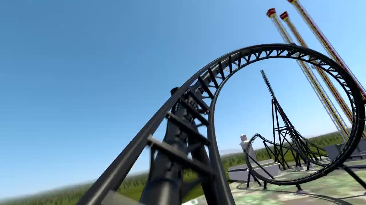 Parque Warner Madrid 2023 Intamin LSM Launch Coaster