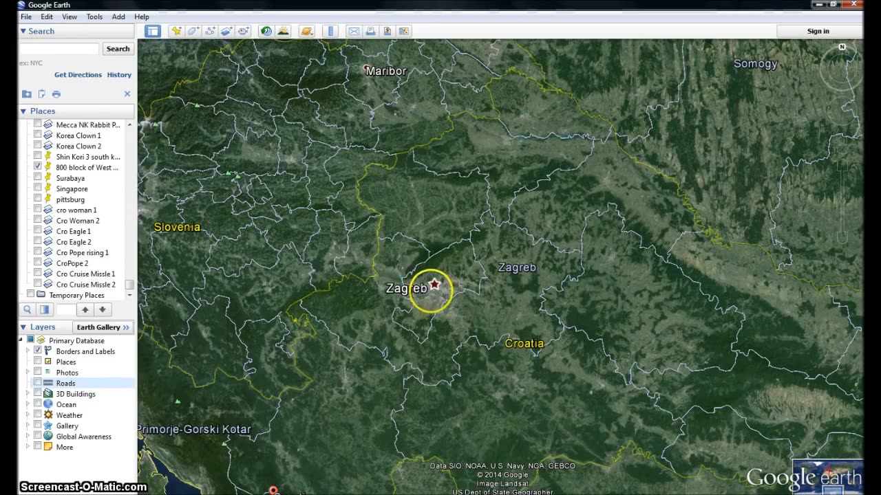 Zagreb Croatia Maps Out The Rapture And Grievous Head Wound