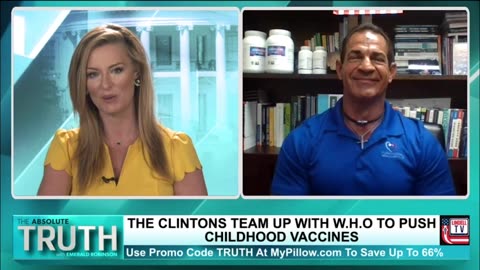 THE CLINTONS GANG UP TO PUSH CHILDHOOD VACCINES