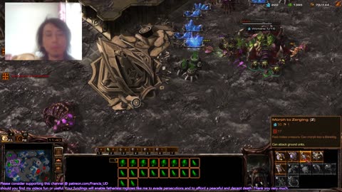 starcraft2 zvp on gresvan lings banes roaches all-in failed against a gold tier 1 protoss