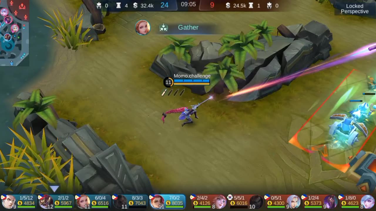 Fun solo ranked game in mlbb