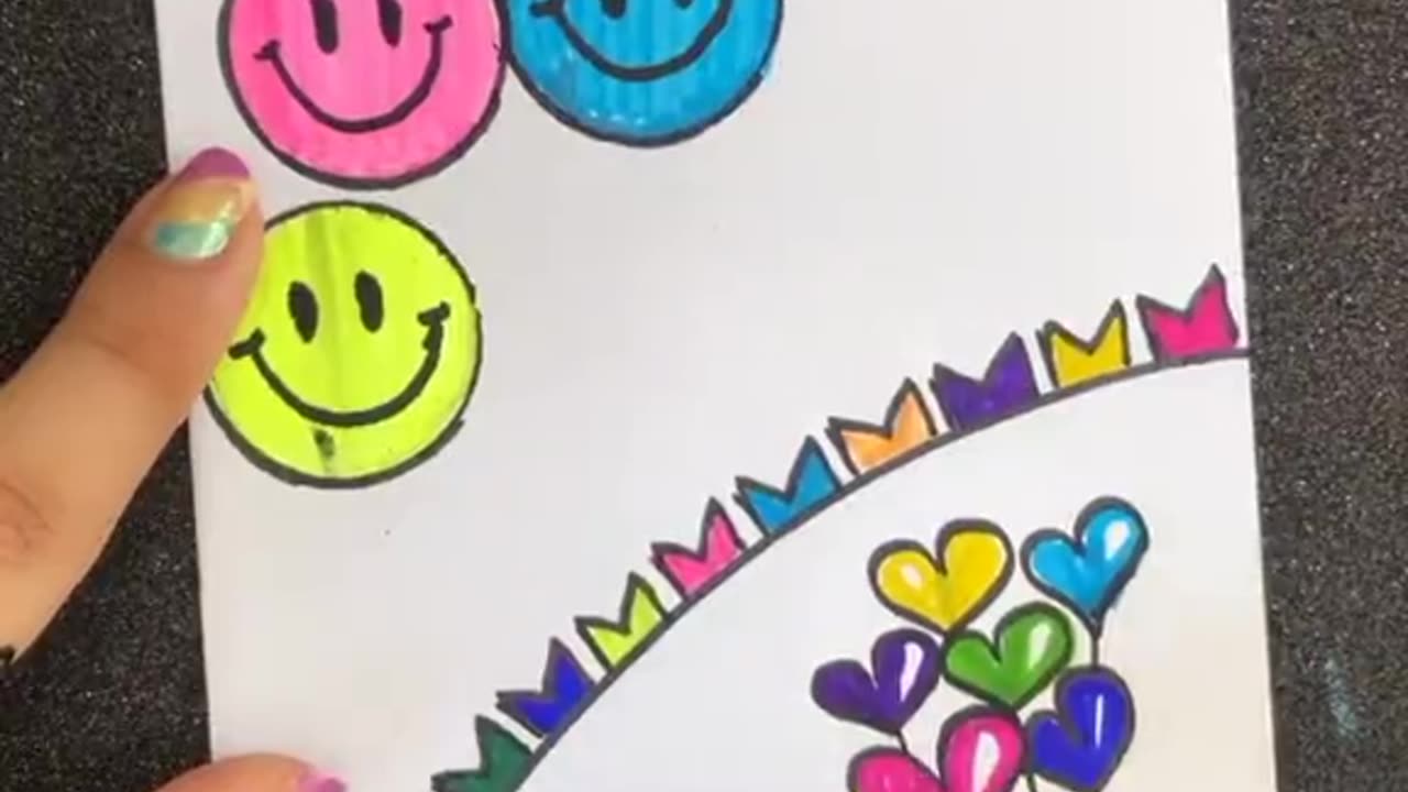 Easy and beautiful friendship card❤️😍
