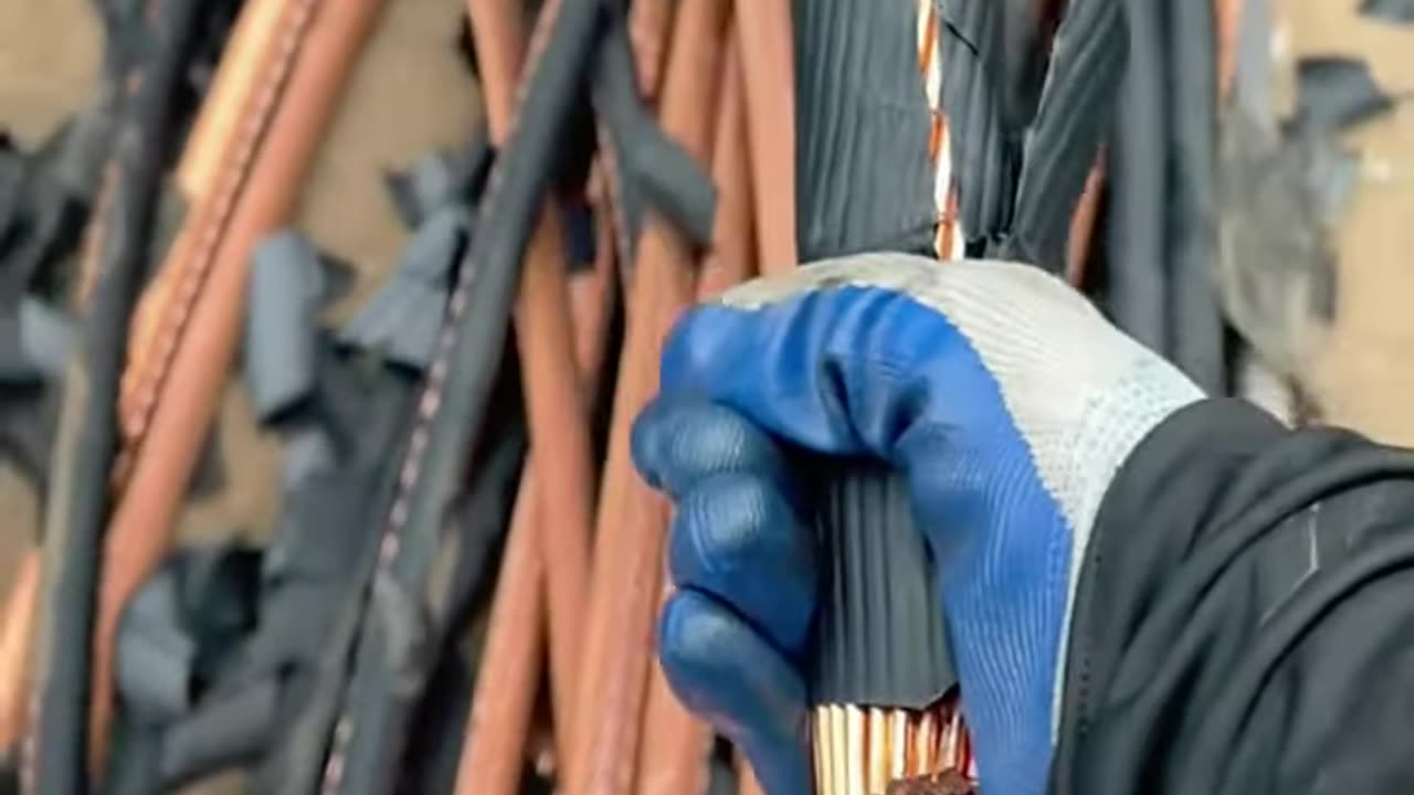 Wire cable recycle process