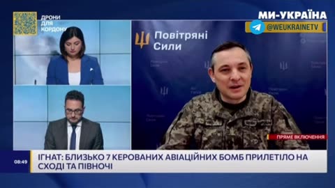 Yuriy Ignat Comments on Russian Missile attack, 09-05-23